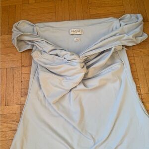 Aritzia Contour Light Blue Top